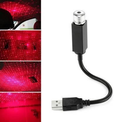 LEDCARE USB Star Projector Night Light, (Black)